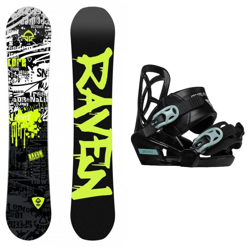 Raven Core Junior ABS 2019 dětský snowboard + Gravity Cosmo vázání Raven