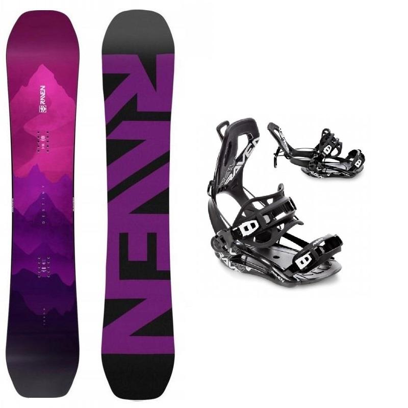 Raven Destiny dámský snowboard + Raven FT360 black vázání Raven