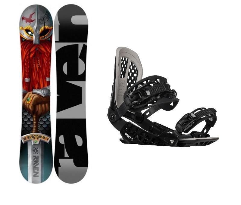 Raven Dwarf pánský snowboard + Gravity G2 black vázání Raven