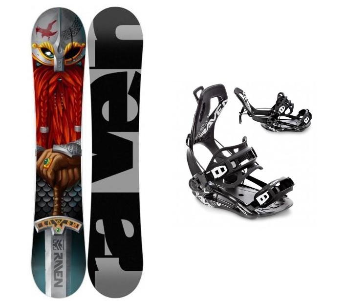 Raven Dwarf pánský snowboard + Raven FT360 black vázání Raven