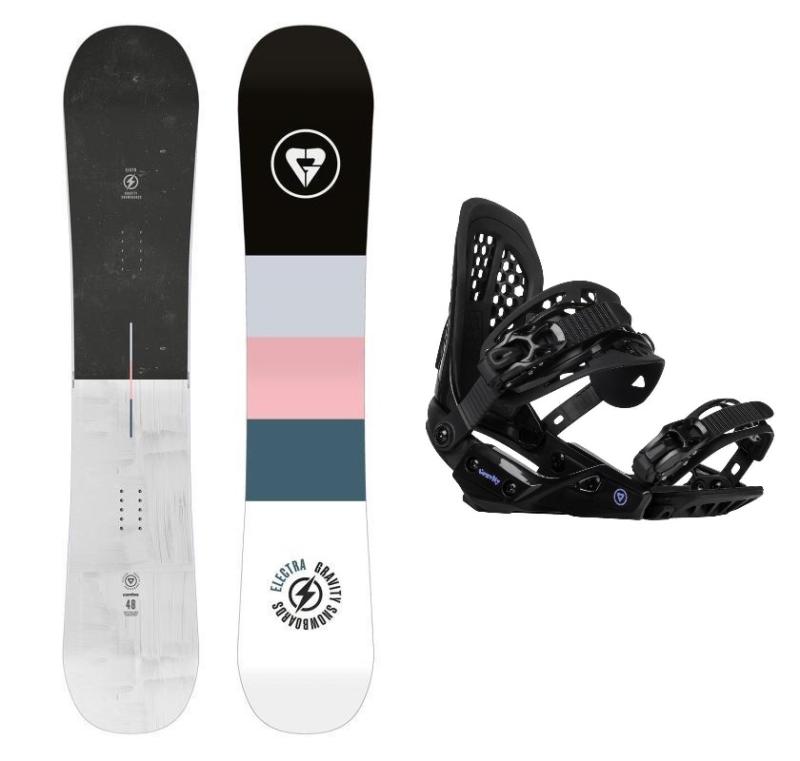 Gravity Electra 23/24 dámský snowboard + Gravity G2 Lady black vázání + sleva 500