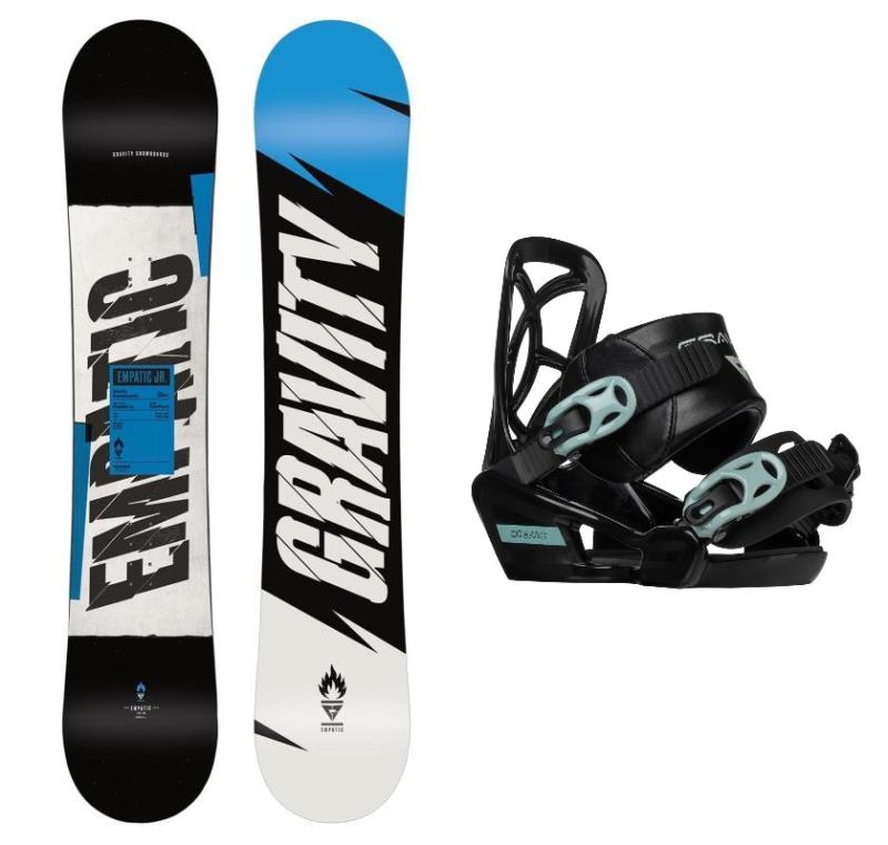 Gravity Empatic Jr 23/24 dětský snowboard + Gravity Cosmo vázání Gravity