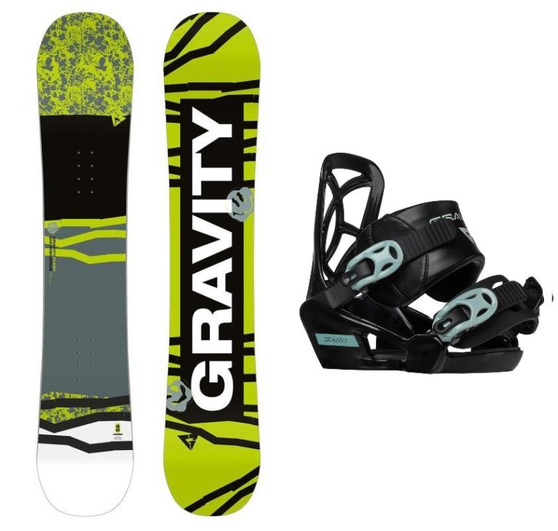 Gravity Flash 23/24 juniorský snowboard + Gravity Cosmo vázání Gravity