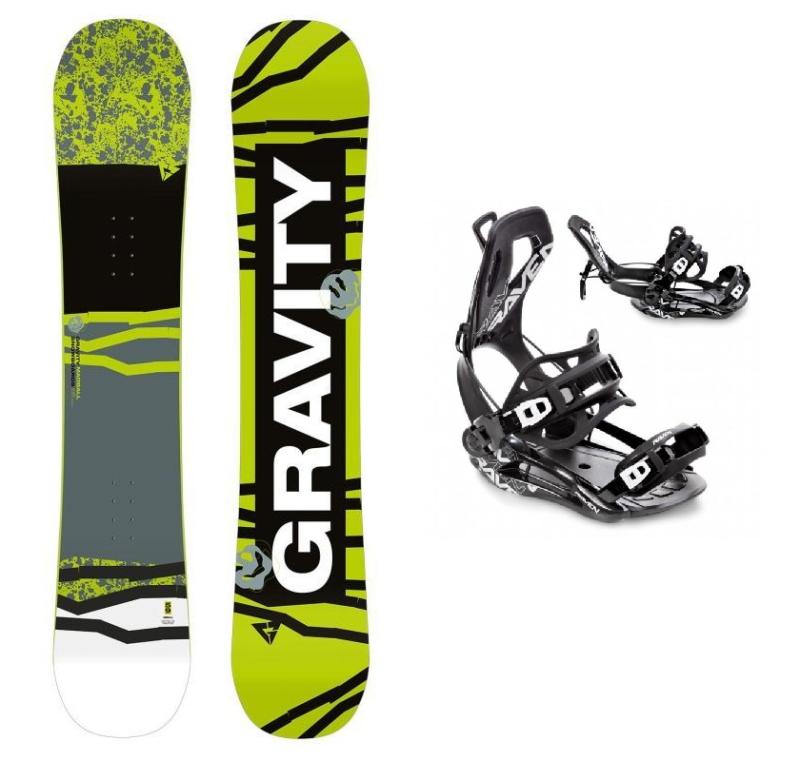 Gravity Madball 23/24 pánský snowboard + Raven FT360 black vázání Gravity