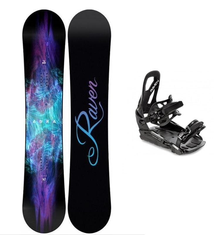 Raven Aura dámský snowboard + Raven S230 Black vázání Raven